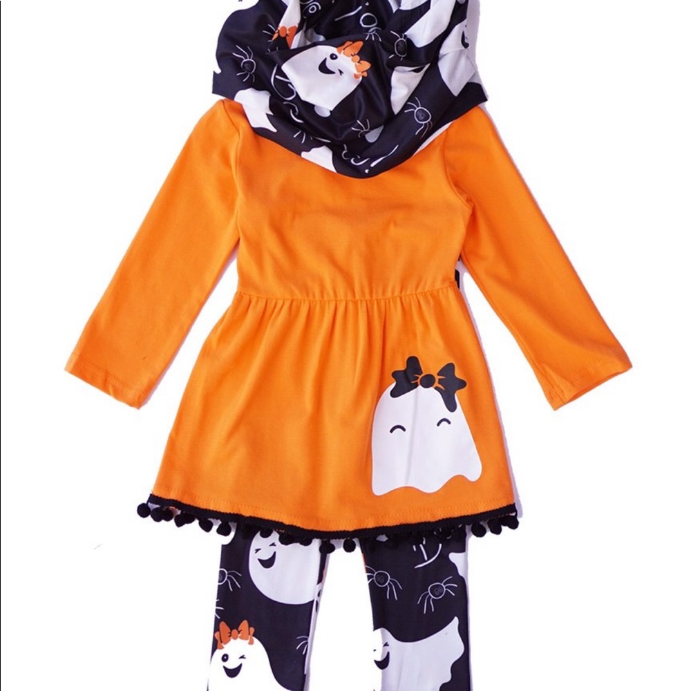 KIDS Halloween ghost 3 piece set